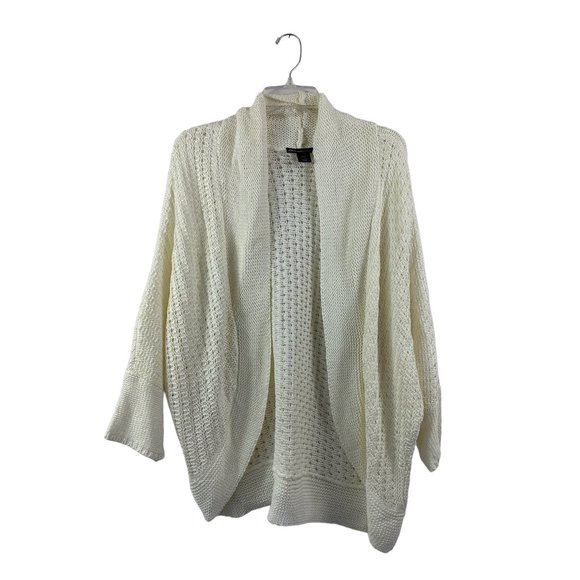 Lane Bryant Women's Cream Cardigan - Picture 1 of 5